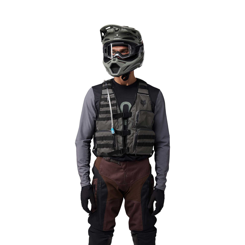 FOX Racing Enduro Vest - LEGION TAC inc 2L HydraPak (Pewter)