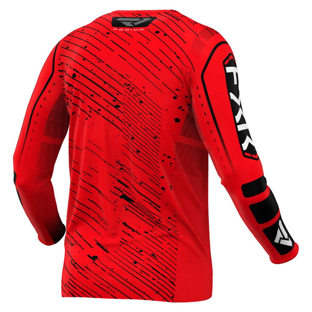 FXR (SALE) Jersey - PODIUM (Red/Black)