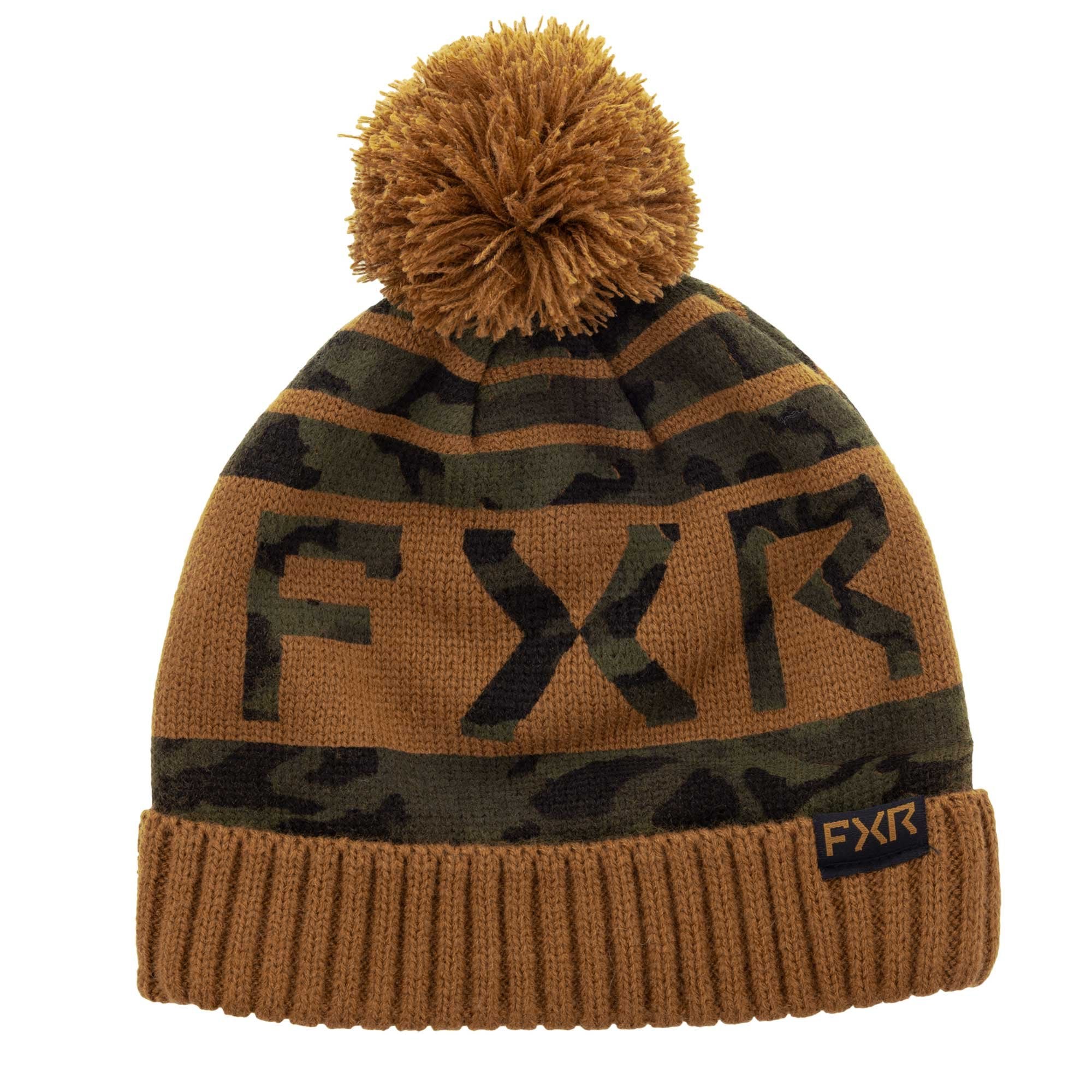 FXR (MX25) Beanie - HELIUM (Army Camo/Copper)