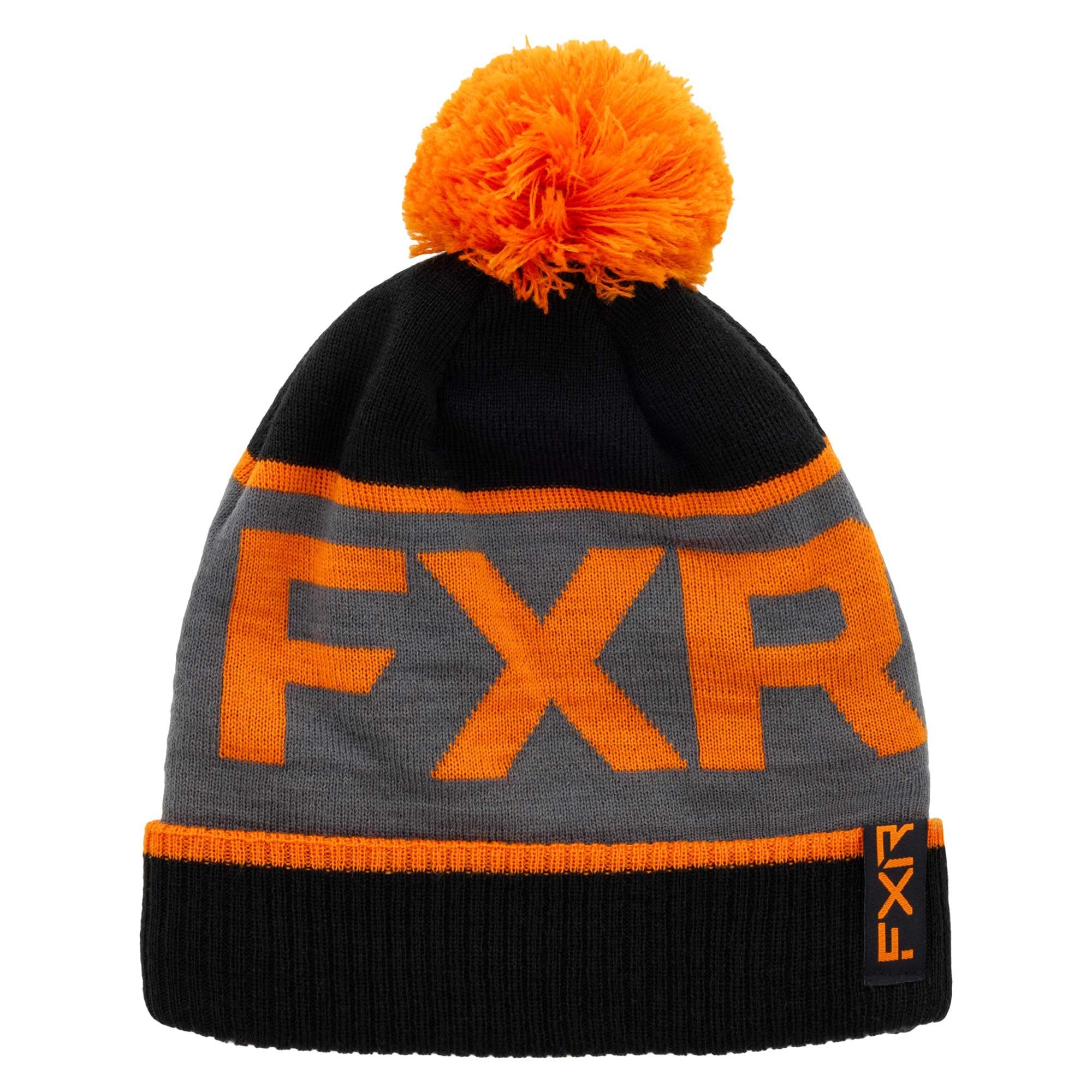 FXR (MX25) Beanie - EXCURSION (Black/Orange)