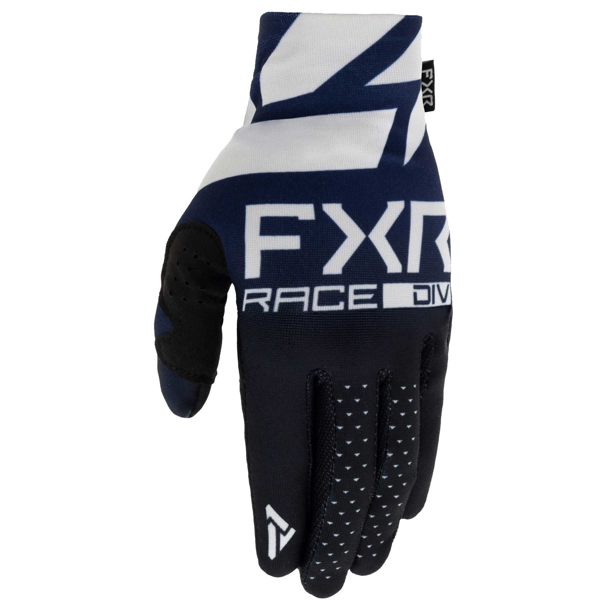 FXR (MX25) Youth Gloves - PRO-FIT LITE (Black/White)