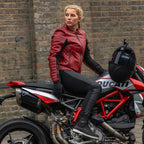 Oxford Women's Motorcycle Leggings - Demiwax AA (Black)