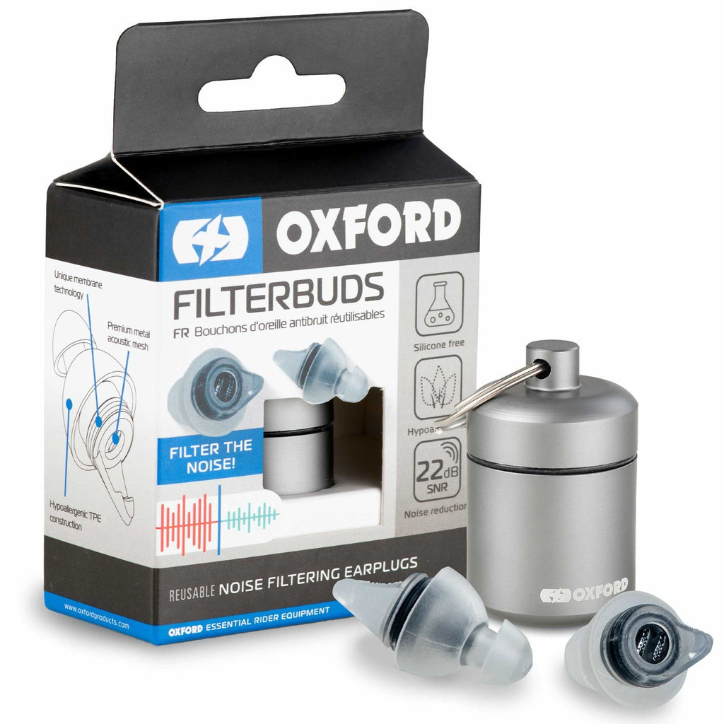 Oxford Filterbuds - Filter Ear Plugs - Regular Fit (22 SNR)