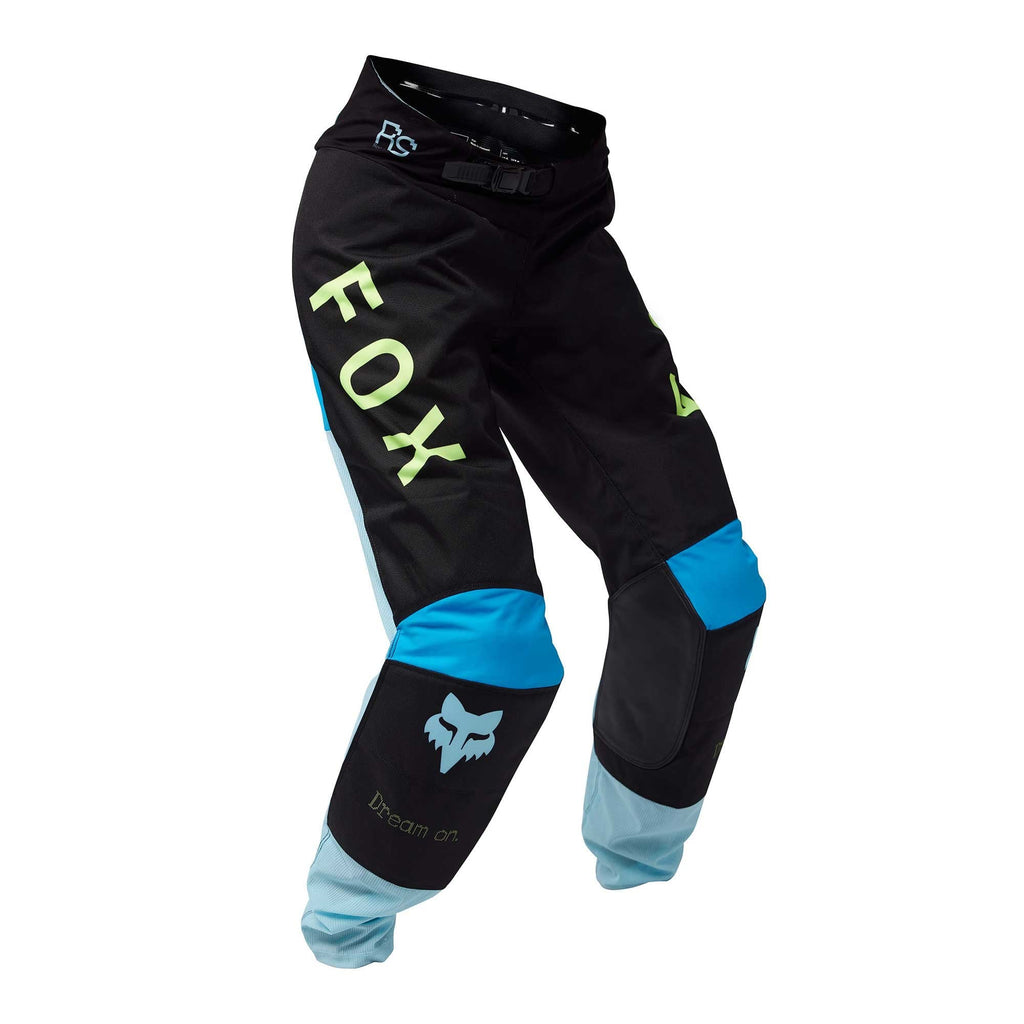 FOX (SALE) Women's MX Jersey & Pant Kit - 180 RACE SPEC (Black/Teal/Blue)