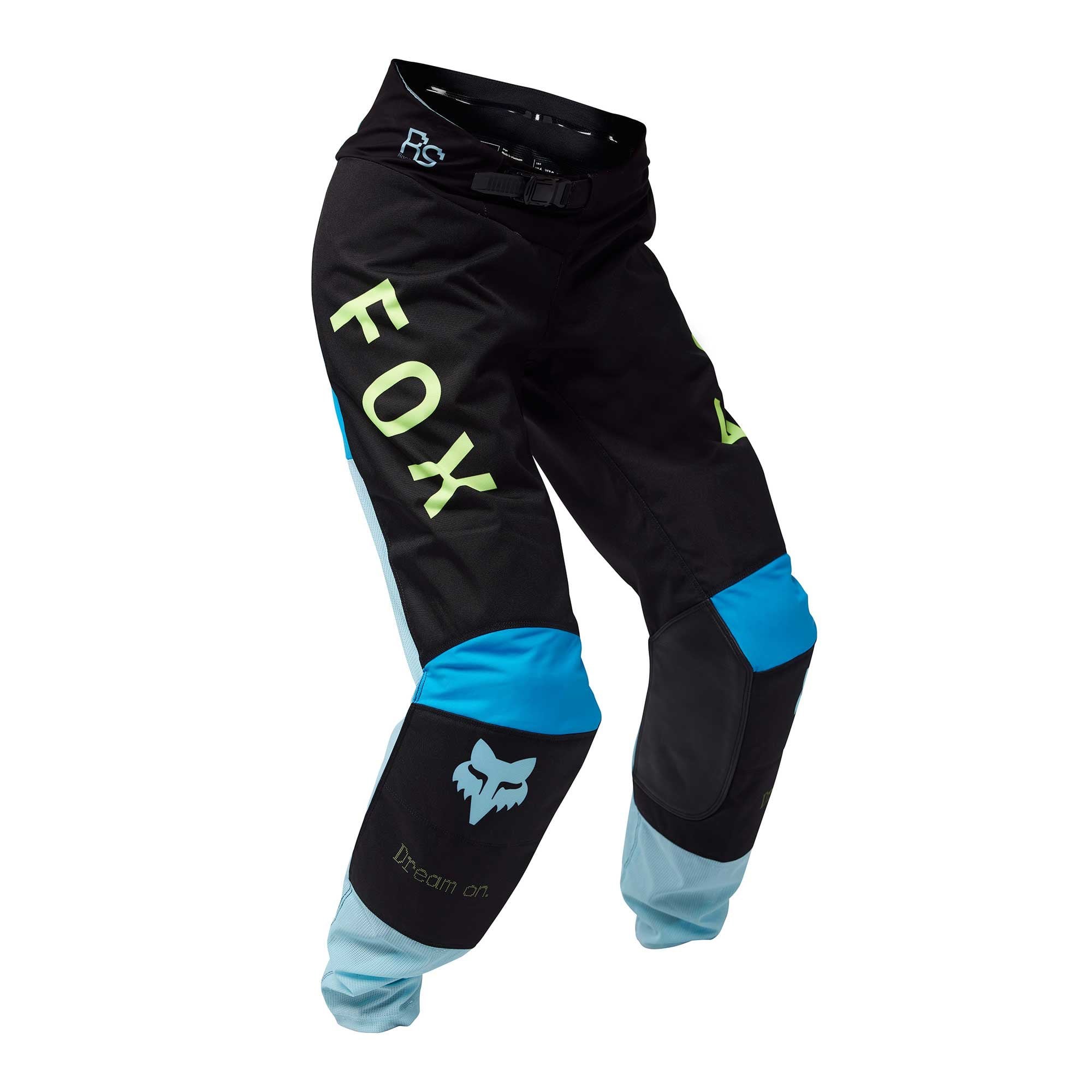 FOX (SALE) Women's MX Jersey & Pant Kit - 180 RACE SPEC (Black/Teal/Blue)