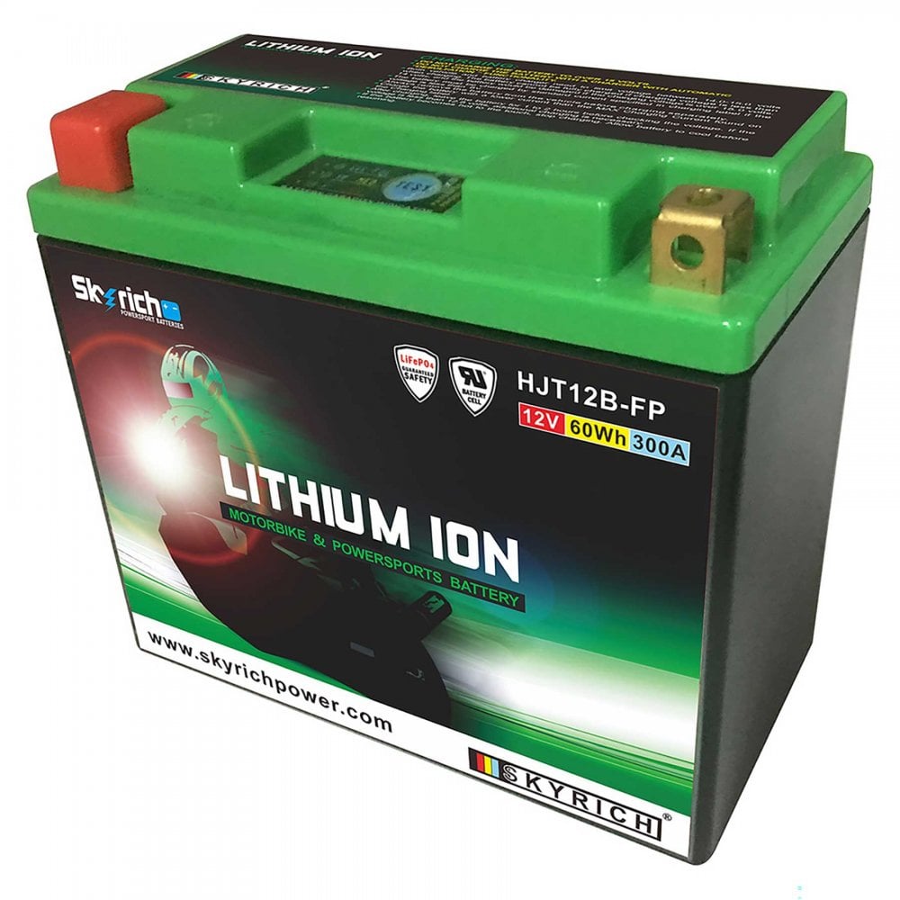 Skyrich - Lithium Battery - LT12B-BS 5.0Ah (Replacement for YT12B-4, YT12B-BS)