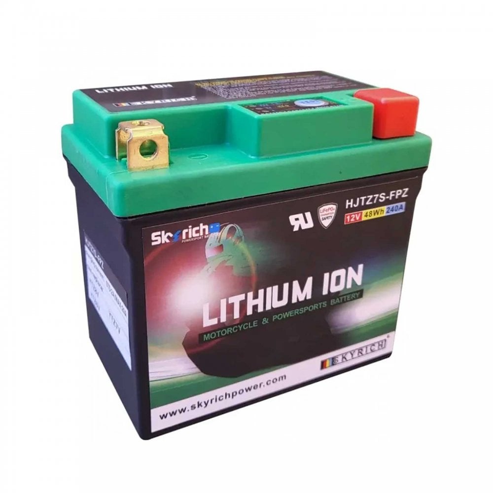 Skyrich - Lithium Battery - YTZ7V (Replacement for YTZ6V, YTZ7V, YTZ8V)