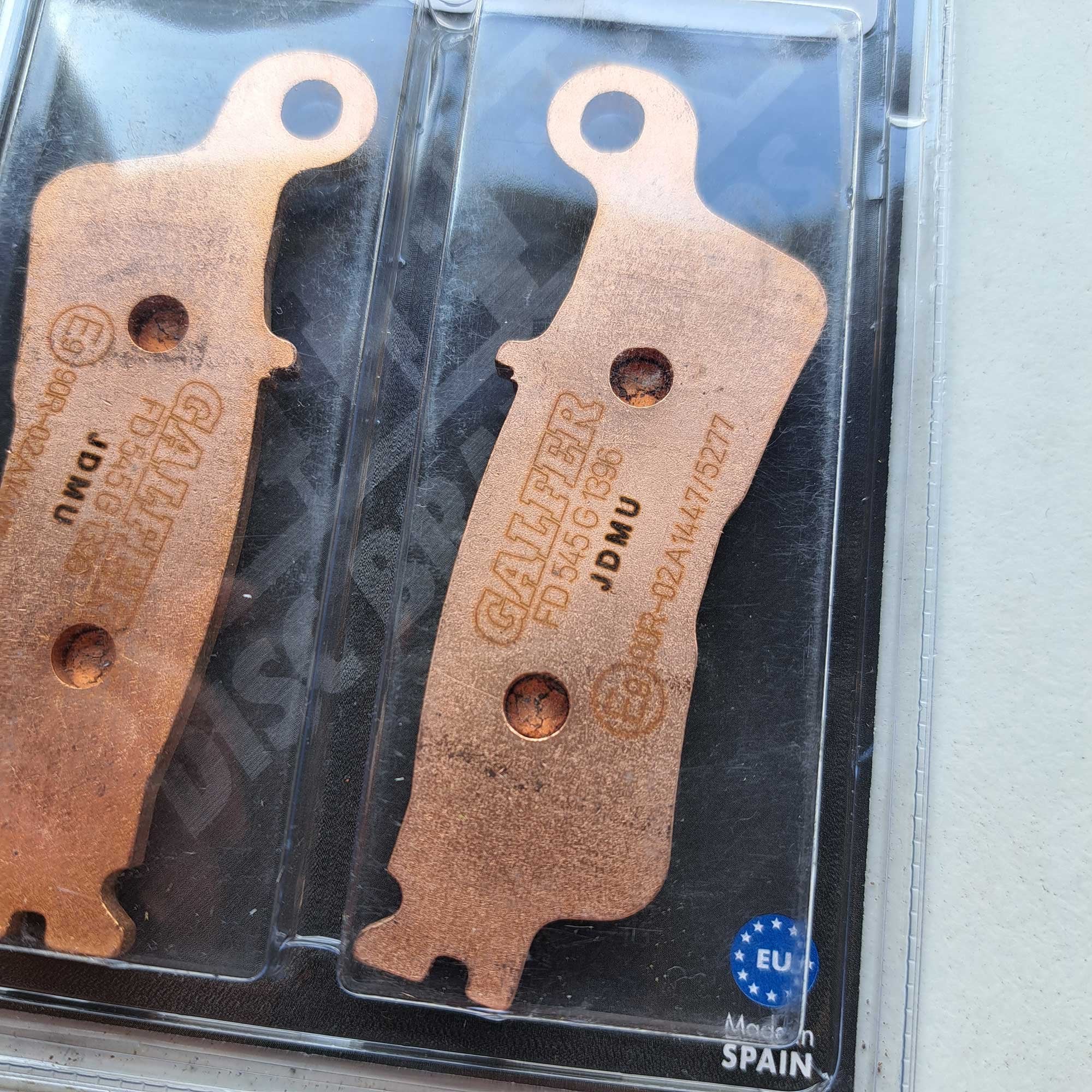 Galfer - Brake Pads - Sintered - GF403 YZ125/250 22-26, YZF250 21-26, YZF450 20-26, WRF250 22-26, WRF450 21-26