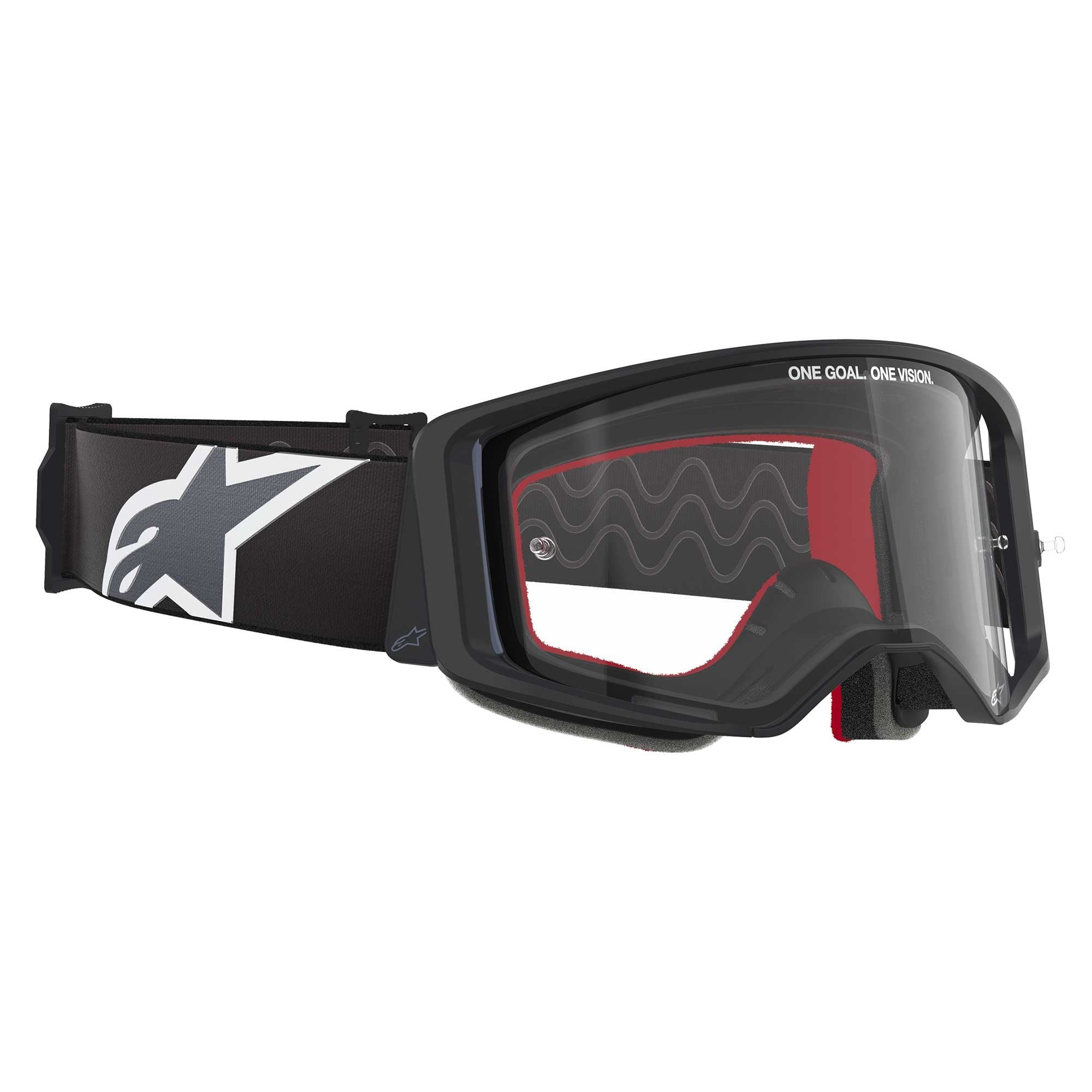 Alpinestars MX | MTB Vision SuperTech Goggles CORP (Black/Grey)