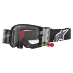 Alpinestars MX | MTB Vision SuperTech Goggles CORP (Black/Grey) Roll-Offs