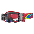 Alpinestars MX | MTB Vision SuperTech Goggles CORP (Red/Blue) Roll-Offs
