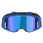 Alpinestars MX | MTB Vision SuperTech Goggles STREAM (Blue) Mirror Blue Lens