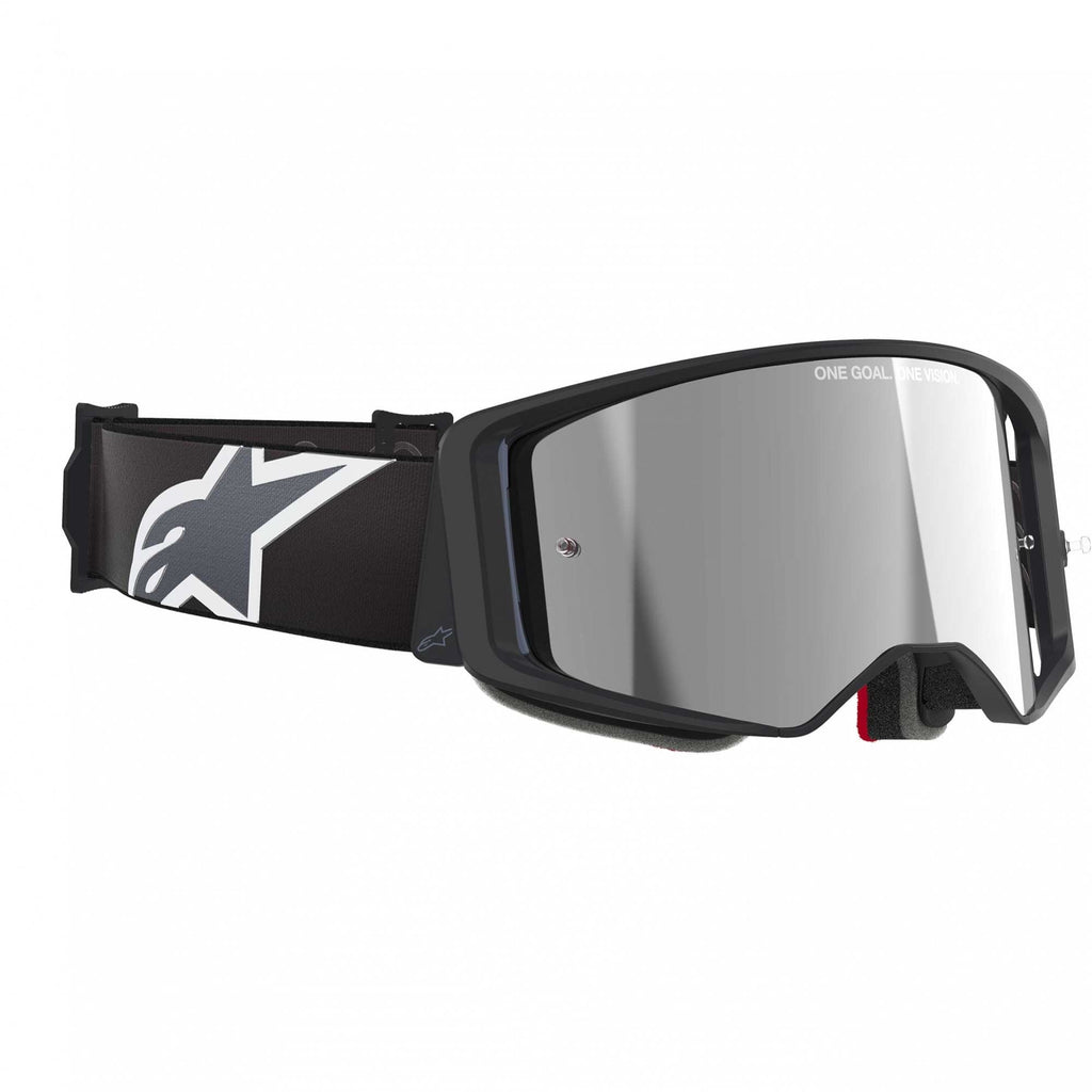 Alpinestars (MX26) Goggles - SuperTech CORP (Black/Grey) Mirror Silver Lens