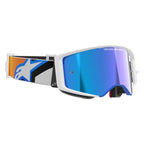 Alpinestars MX | MTB Vision SuperTech Goggles CORP (Blue/Orange) Mirror Blue Lens