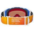 Alpinestars MX | MTB Vision SuperTech Goggles CORP (Blue/Orange) Mirror Blue Lens