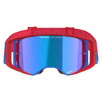 Alpinestars MX | MTB Vision SuperTech Goggles CORP (Red/Blue) Mirror Blue Lens