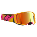 Alpinestars MX | MTB Vision SuperTech Goggles CORP (Yellow Fluo/Pink) Mirror Red Lens