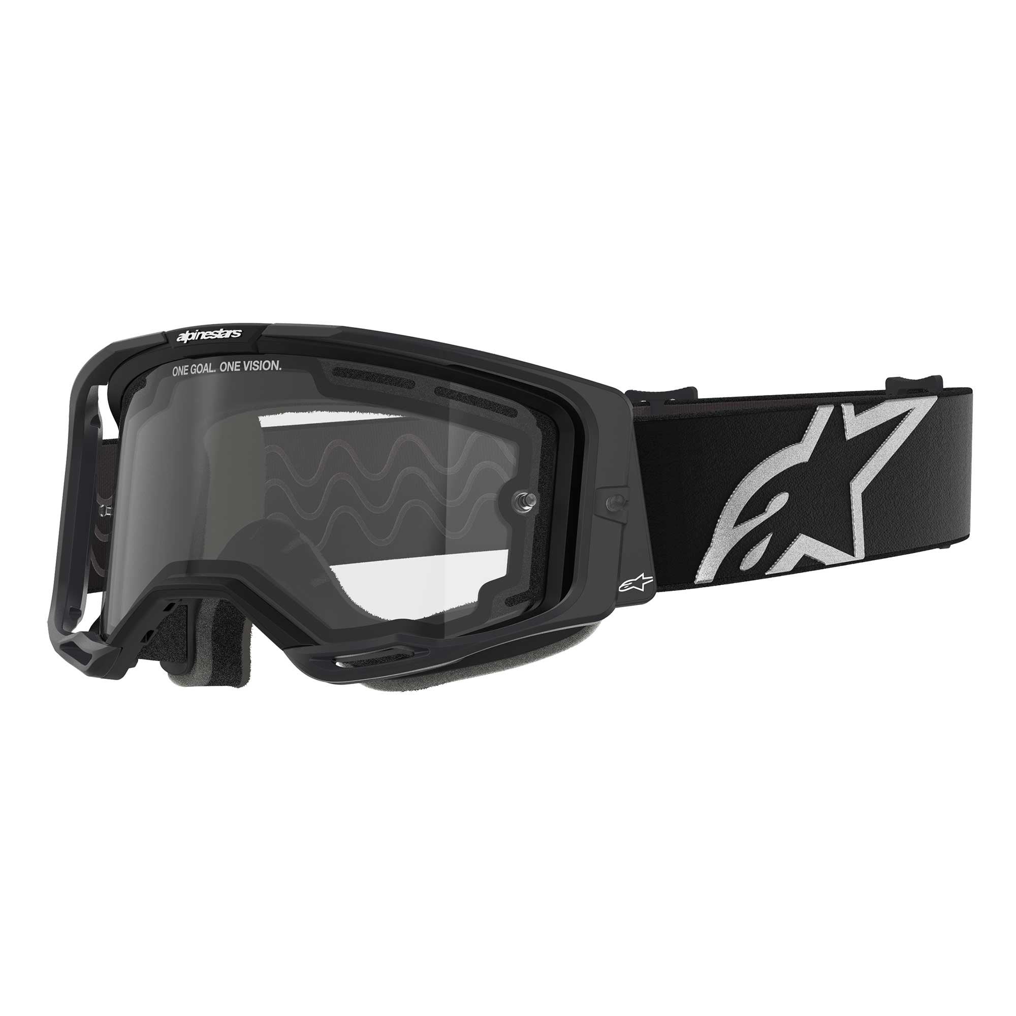 Alpinestars MX | MTB Vision 8 Goggles CORP (Black) Enduro Dual Lens
