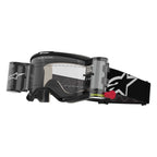 Alpinestars Vision 5 CORP Roll-Offs (Black/Silver) Clear Lens