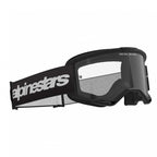 Alpinestars Vision 3 WORDMARK MX Goggles (Black) Clear Lens