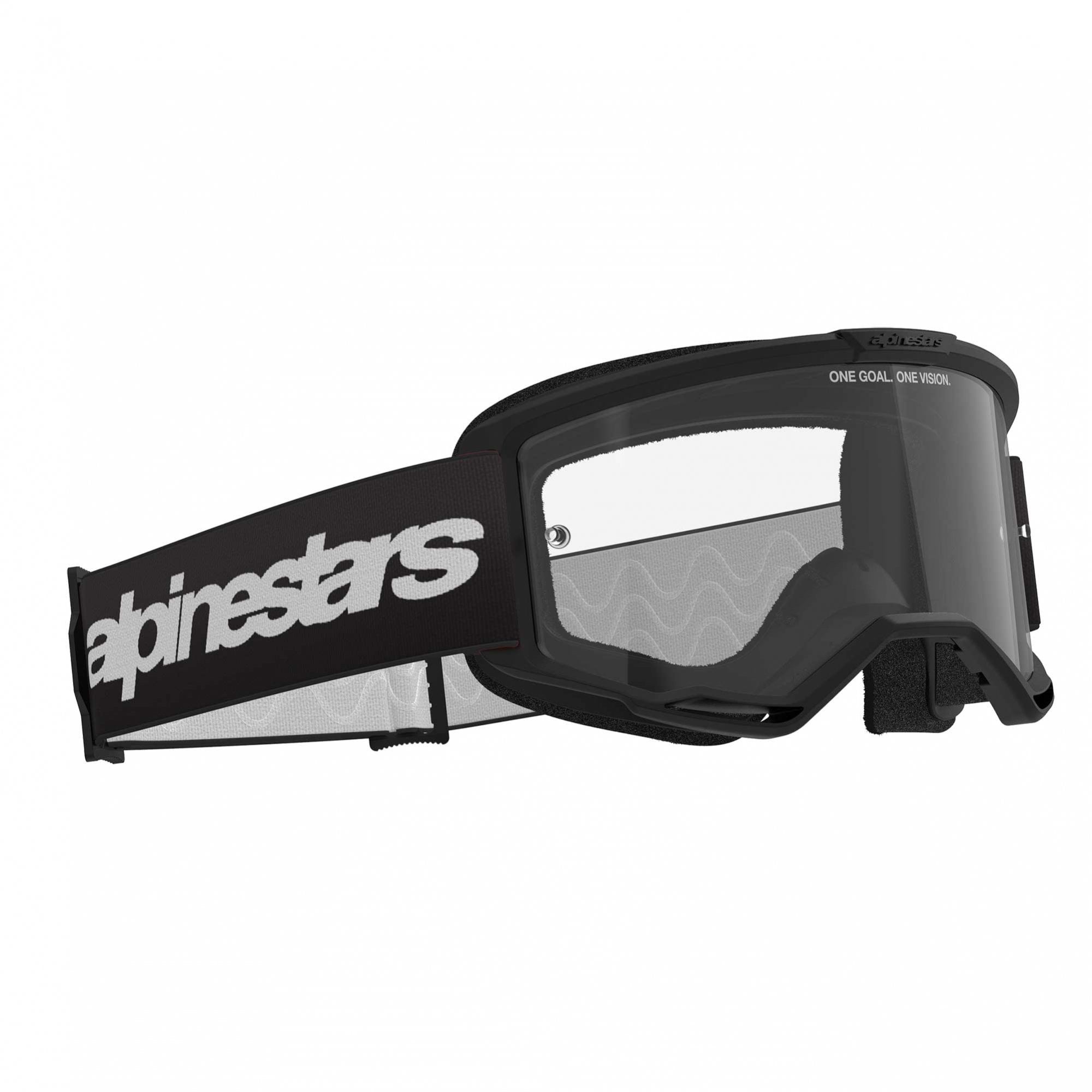Alpinestars MX | MTB Vision 3 Goggles WORDMARK (Black)