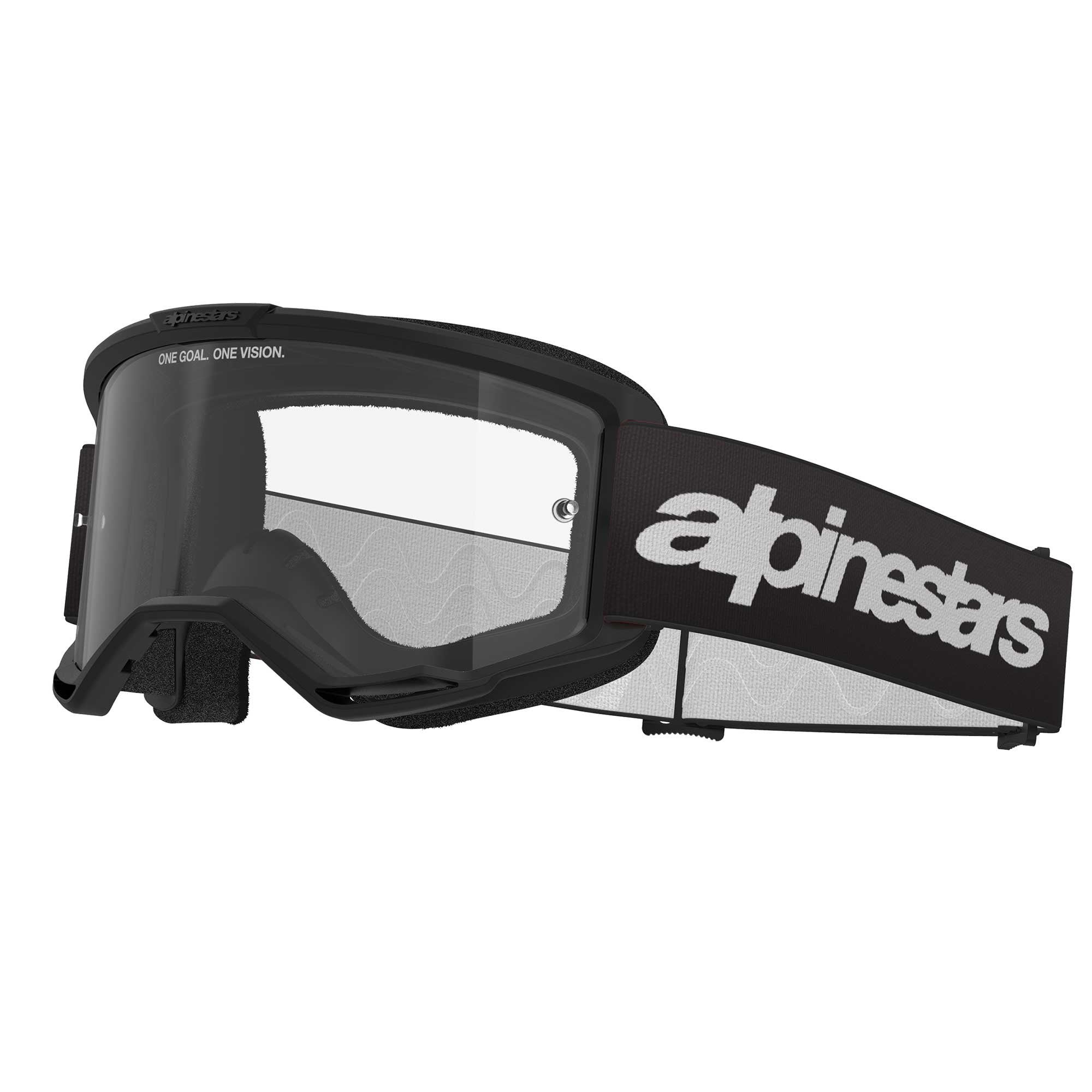 Alpinestars MX | MTB Vision 3 Goggles WORDMARK (Black)