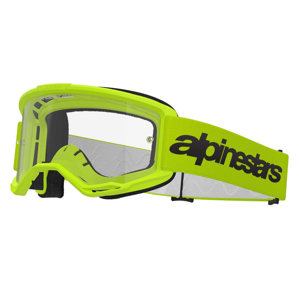 Alpinestars MX | MTB Vision 3 Goggles WORDMARK (Yellow Fluo)