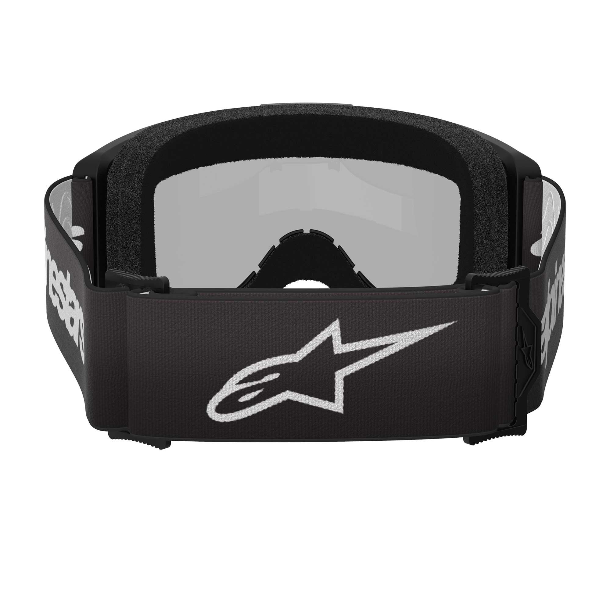 Alpinestars MX | MTB Vision 3 Goggles WORDMARK (Black) Mirror Silver Lens