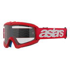 Alpinestars Youth Vision BLAZE Goggles (Red) Clear Lens