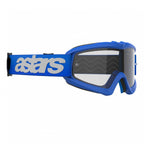 Alpinestars Youth Vision BLAZE Goggles (Blue) Clear Lens