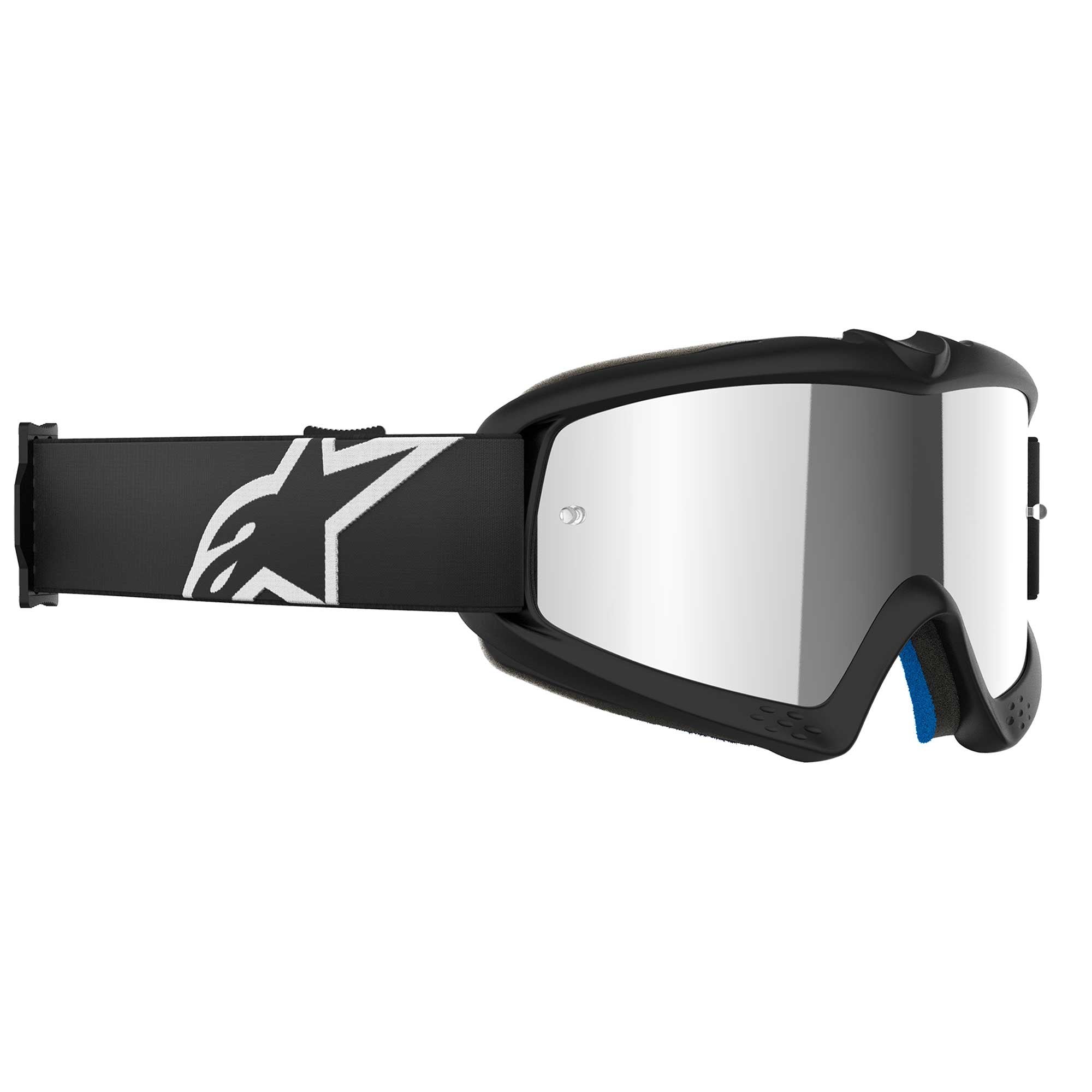 Alpinestars Youth Vision Goggles - CORP (Black) Mirror Silver Lens