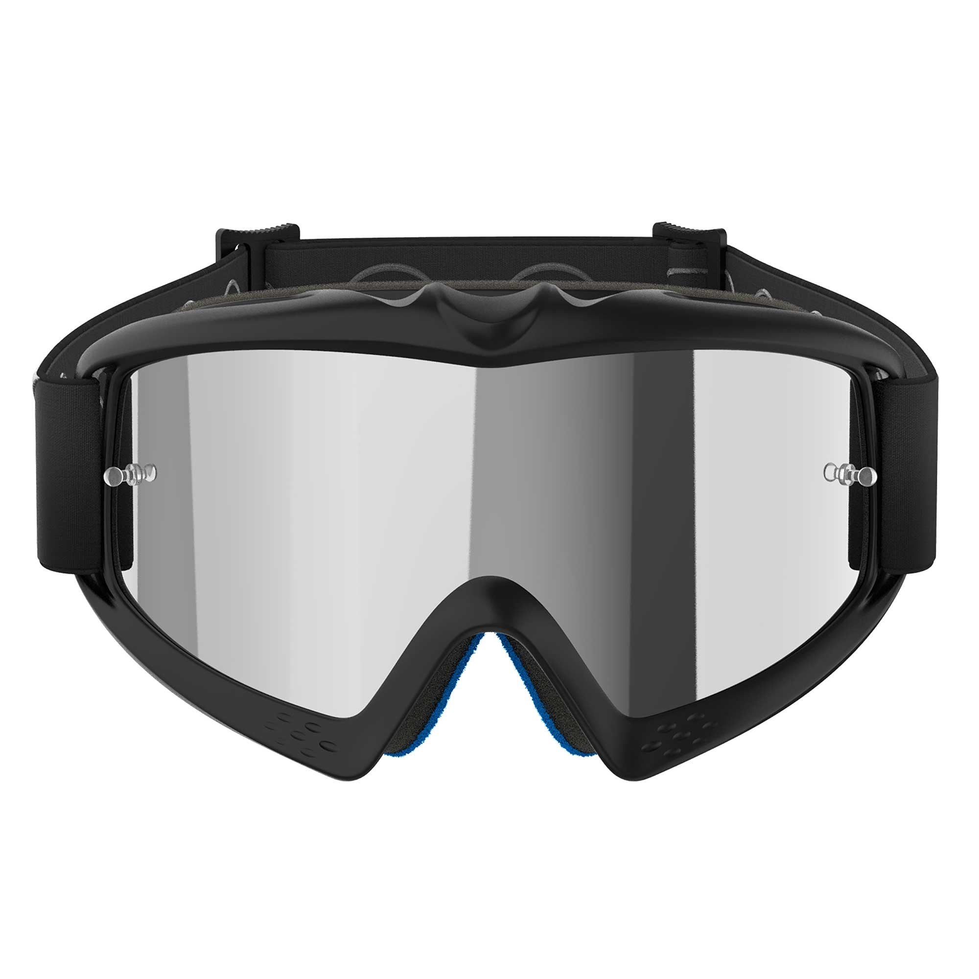 Alpinestars Youth Vision Goggles - CORP (Black) Mirror Silver Lens