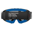 Alpinestars Youth Vision CORP MX Goggles (Black) Mirror Silver Lens
