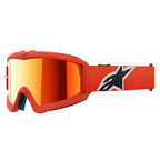 Alpinestars Youth Vision CORP MX Goggles (Orange) Mirror Red Lens