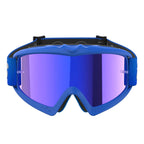 Alpinestars Youth Vision BLAZE MX Goggles (Blue) Mirror Blue Lens