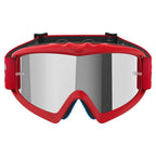 Alpinestars Youth Vision BLAZE MX Goggles (Red) Mirror Silver Lens