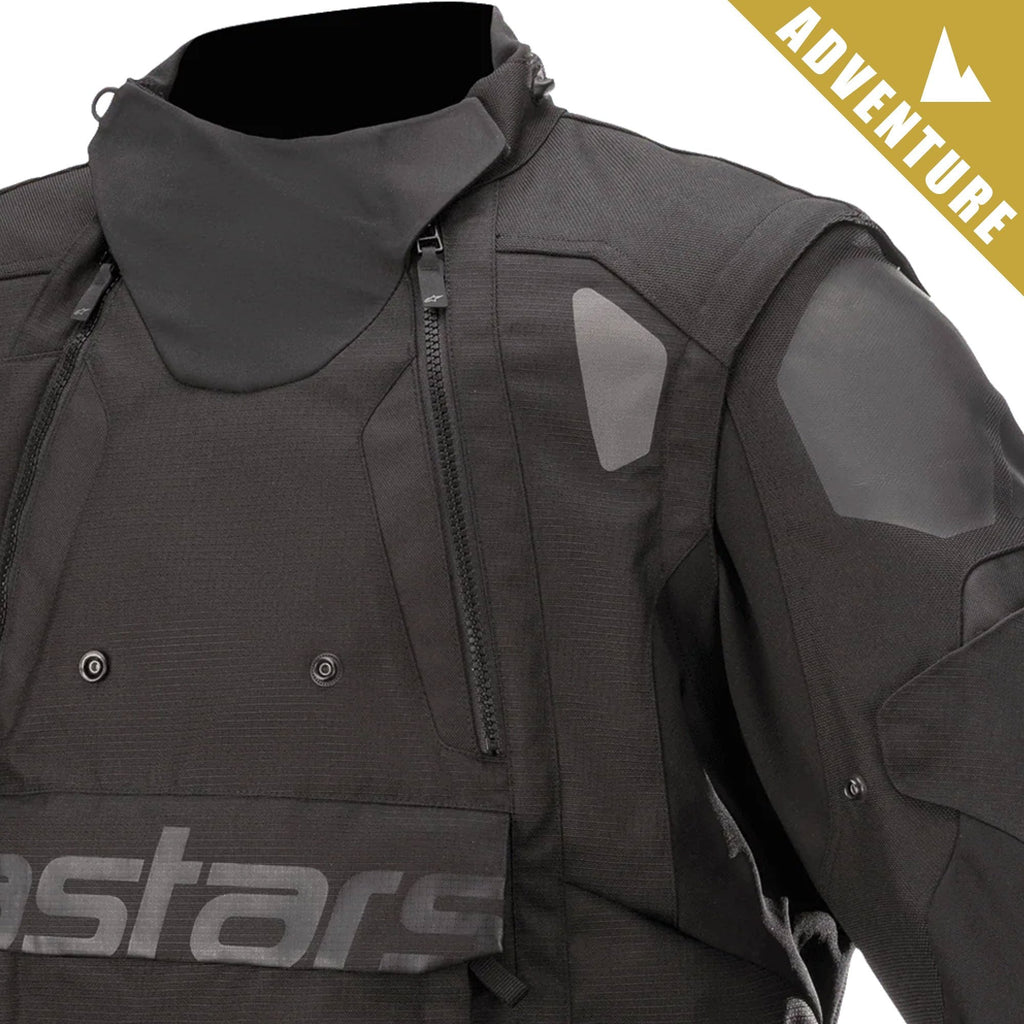 Alpinestars Halo Drystar Motorcycle Adventure Textile Jacket (Black/Black)