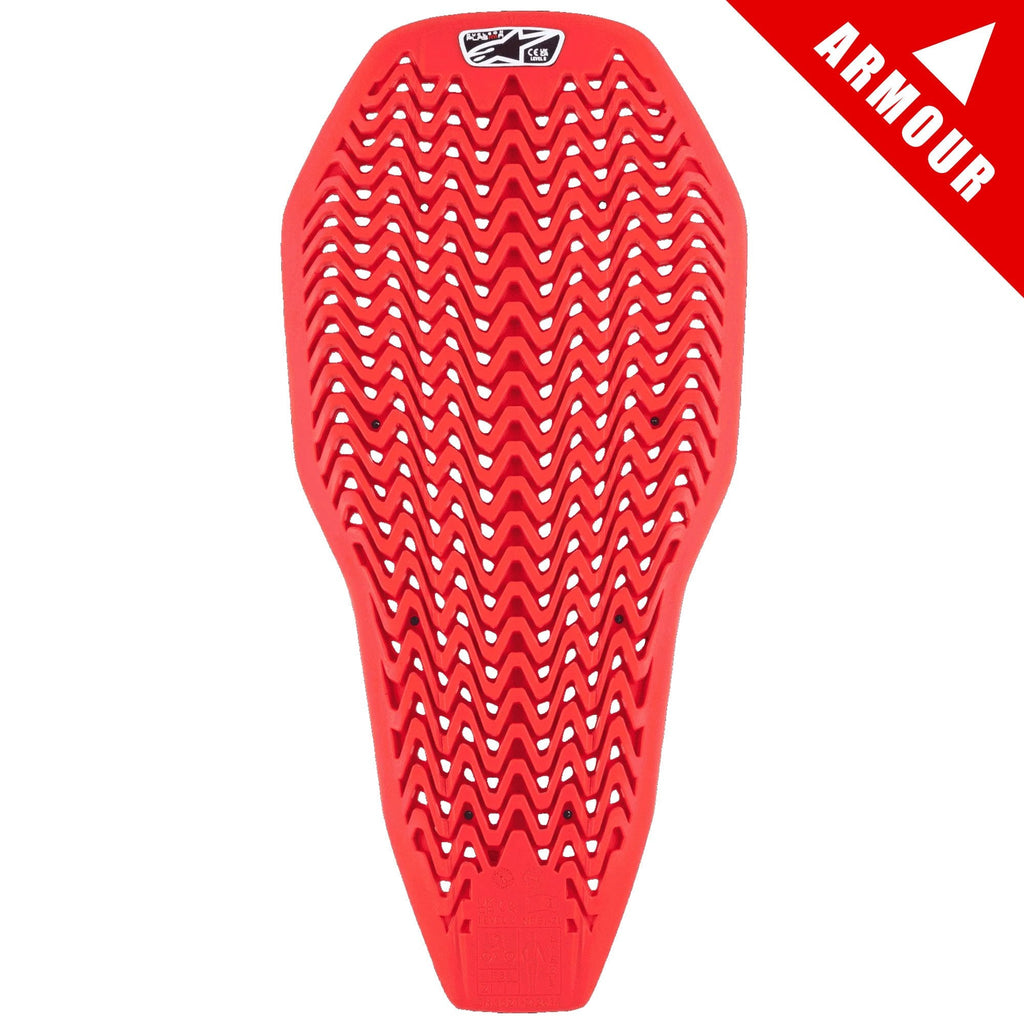 Alpinestars (Armour) Back Insert - Plasma Plus Full Back (CE2) Red/Black