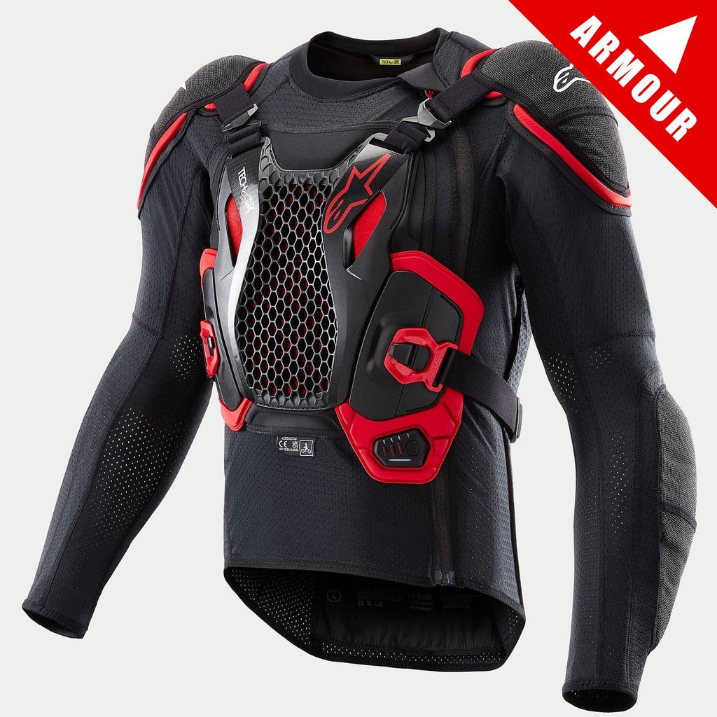 Alpinestars (Air Bag) System - Tech-Air Off Road Armour Jacket (Black/Red)