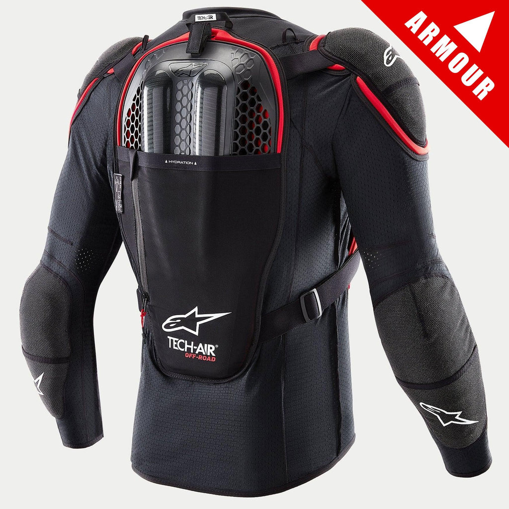 Alpinestars (Air Bag) System - Tech-Air Off Road Armour Jacket (Black/Red)