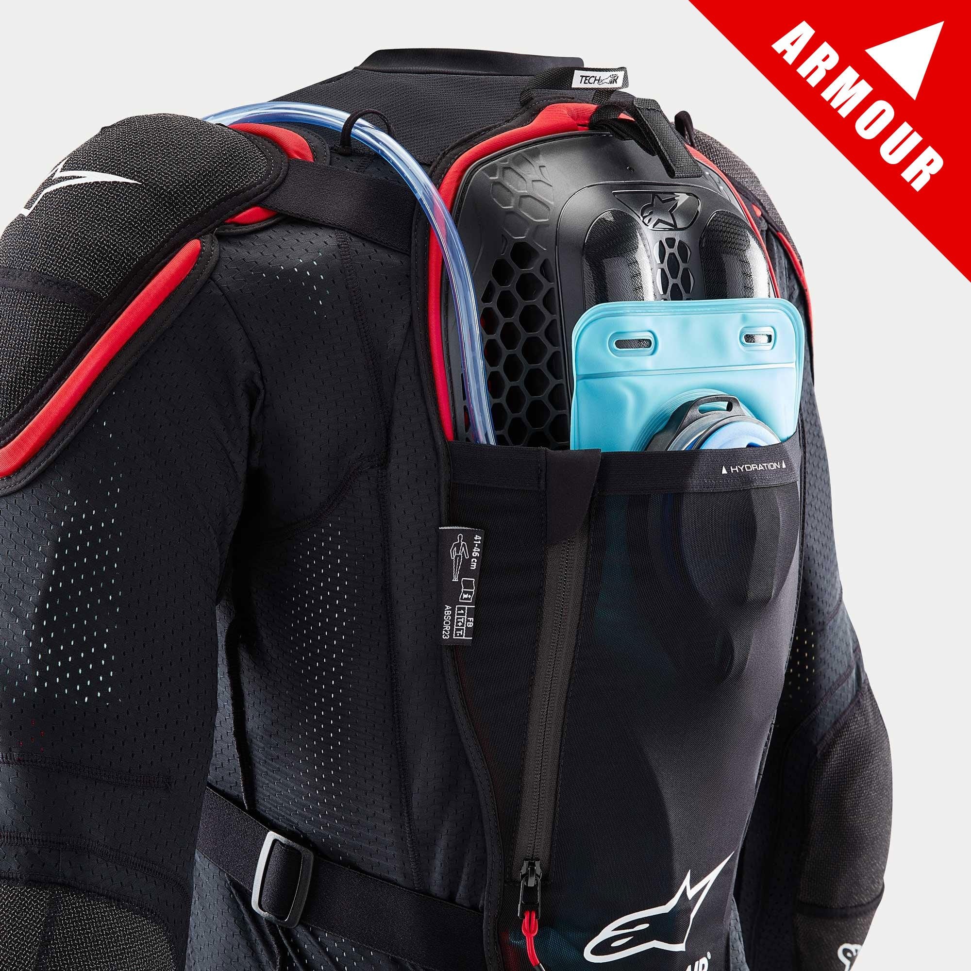 Alpinestars (Air Bag) System - Tech-Air Off Road Armour Jacket (Black/Red)