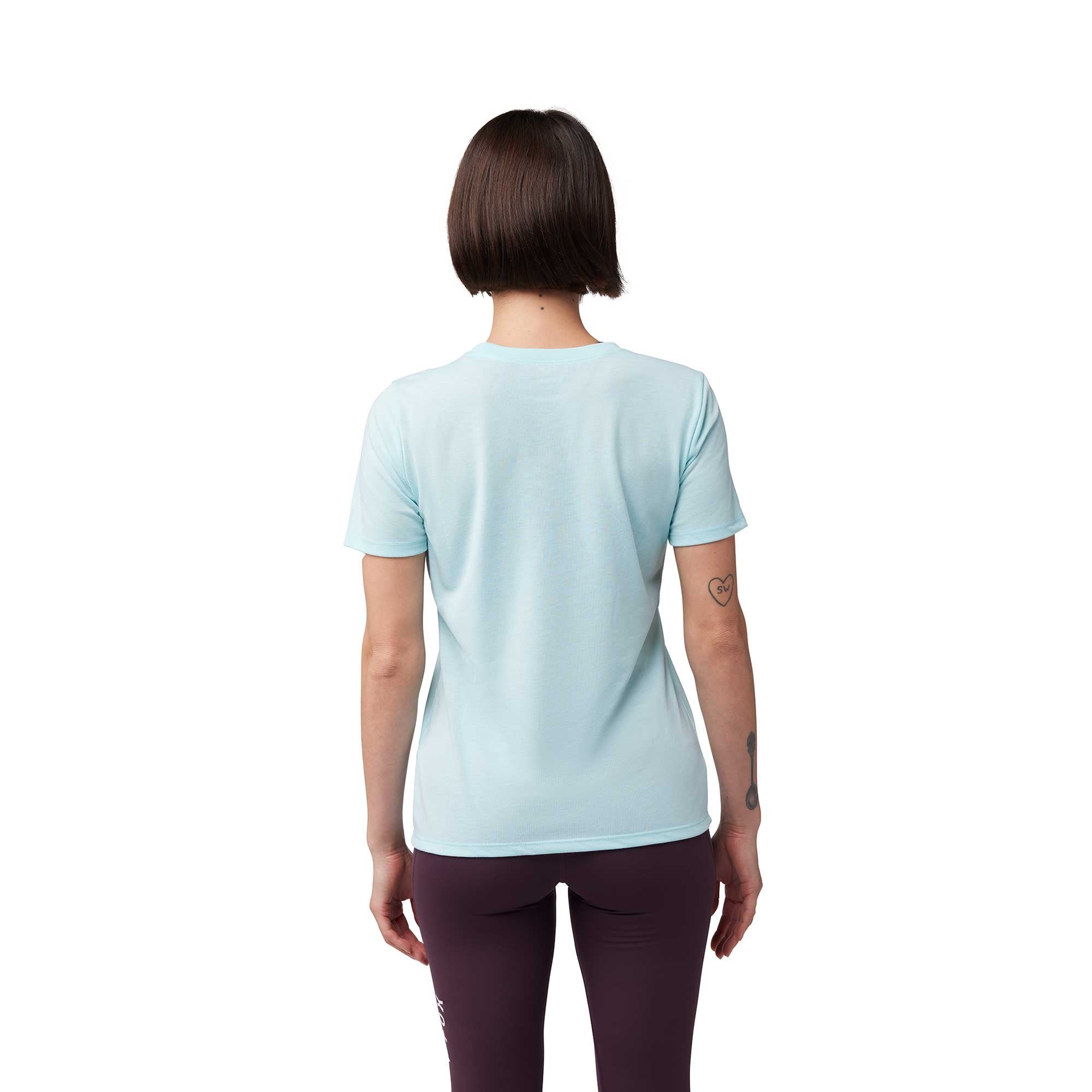 Fox (SALE) Tee/T-Shirt - Womens - ABSOLUTE Tech - Light Blue