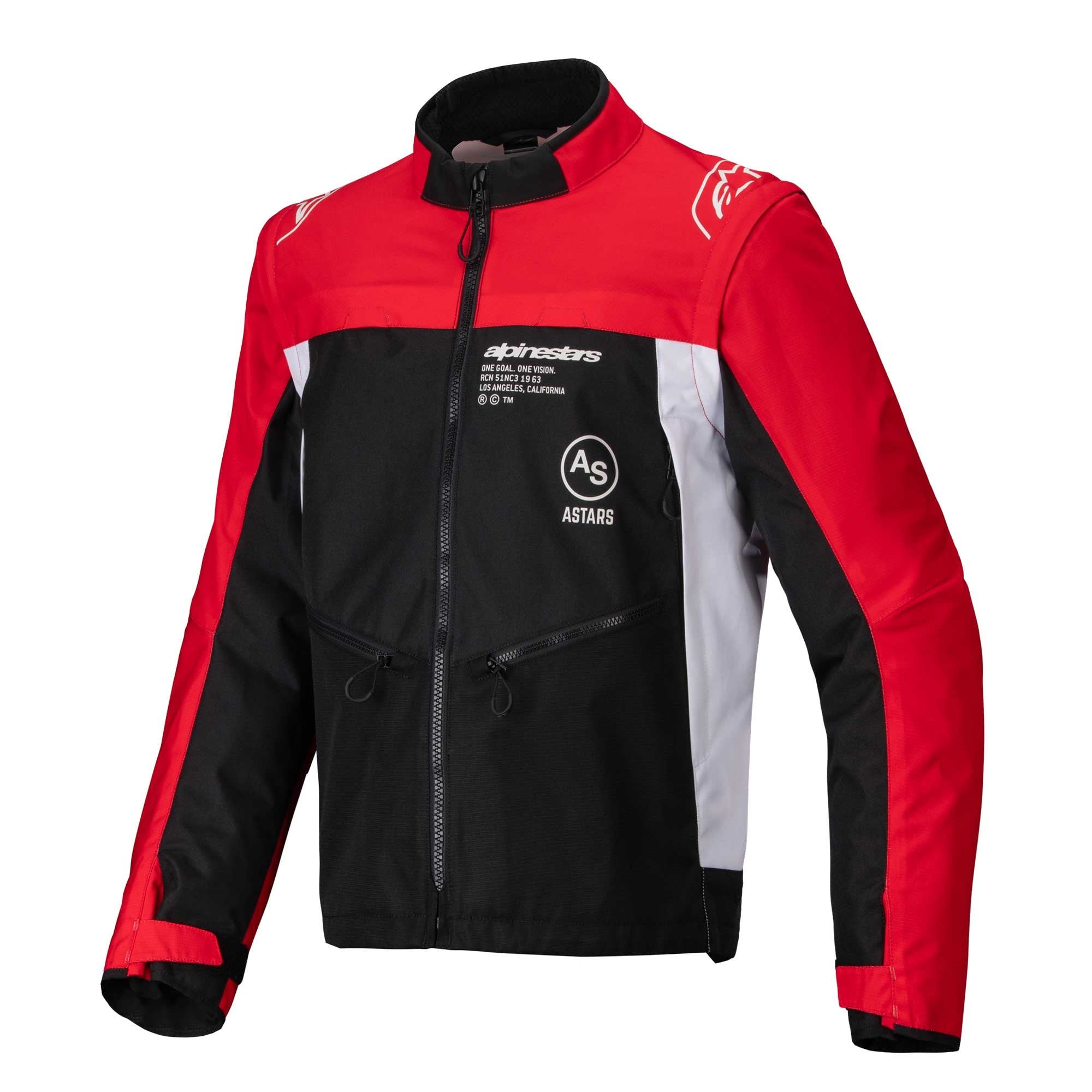 Alpinestars (MX26) Enduro Jacket - PRO-Dura (Black/Bright Red/White)