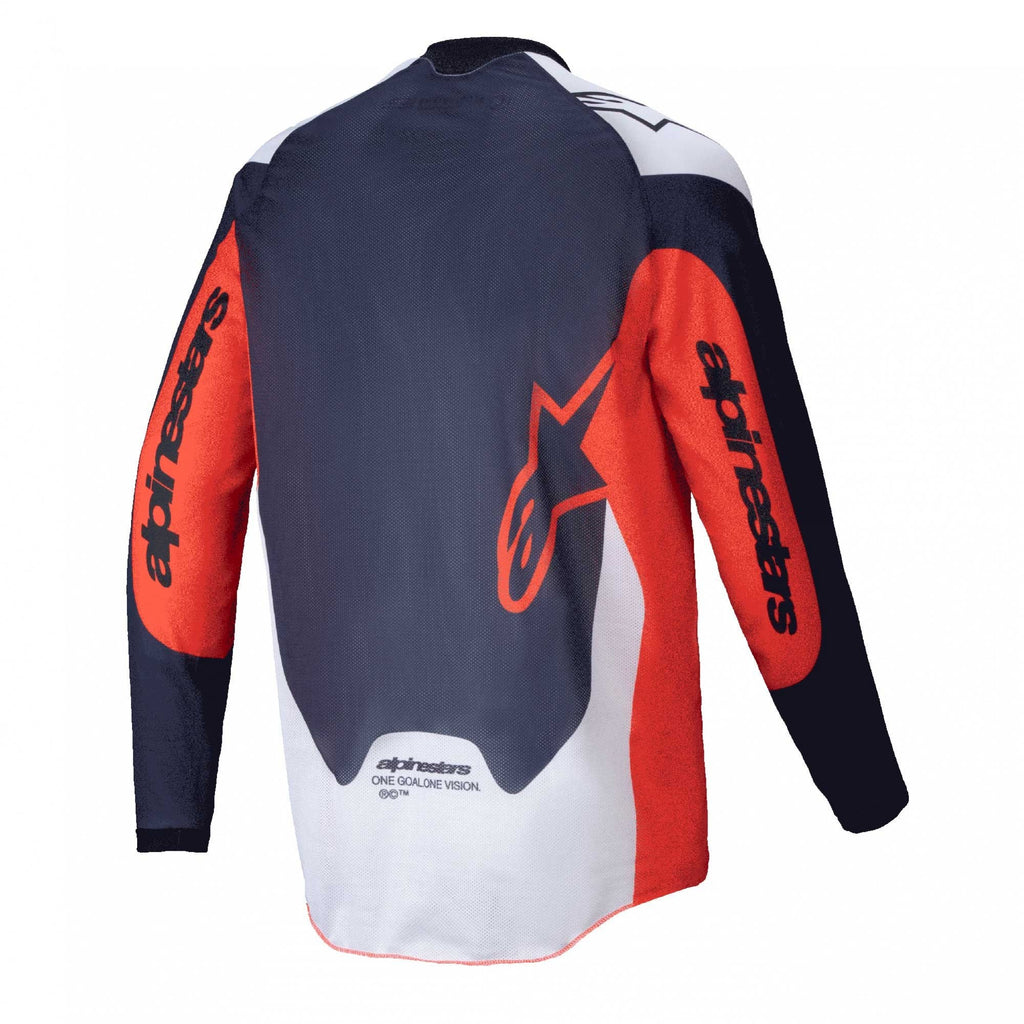 Alpinestars (MX26) Enduro Jersey - PRO-Dura (Navy/Hot Orange/White)