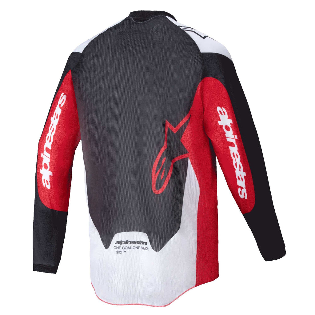 Alpinestars (MX26) Enduro Jersey - PRO-Dura (Black/Bright Red/White)