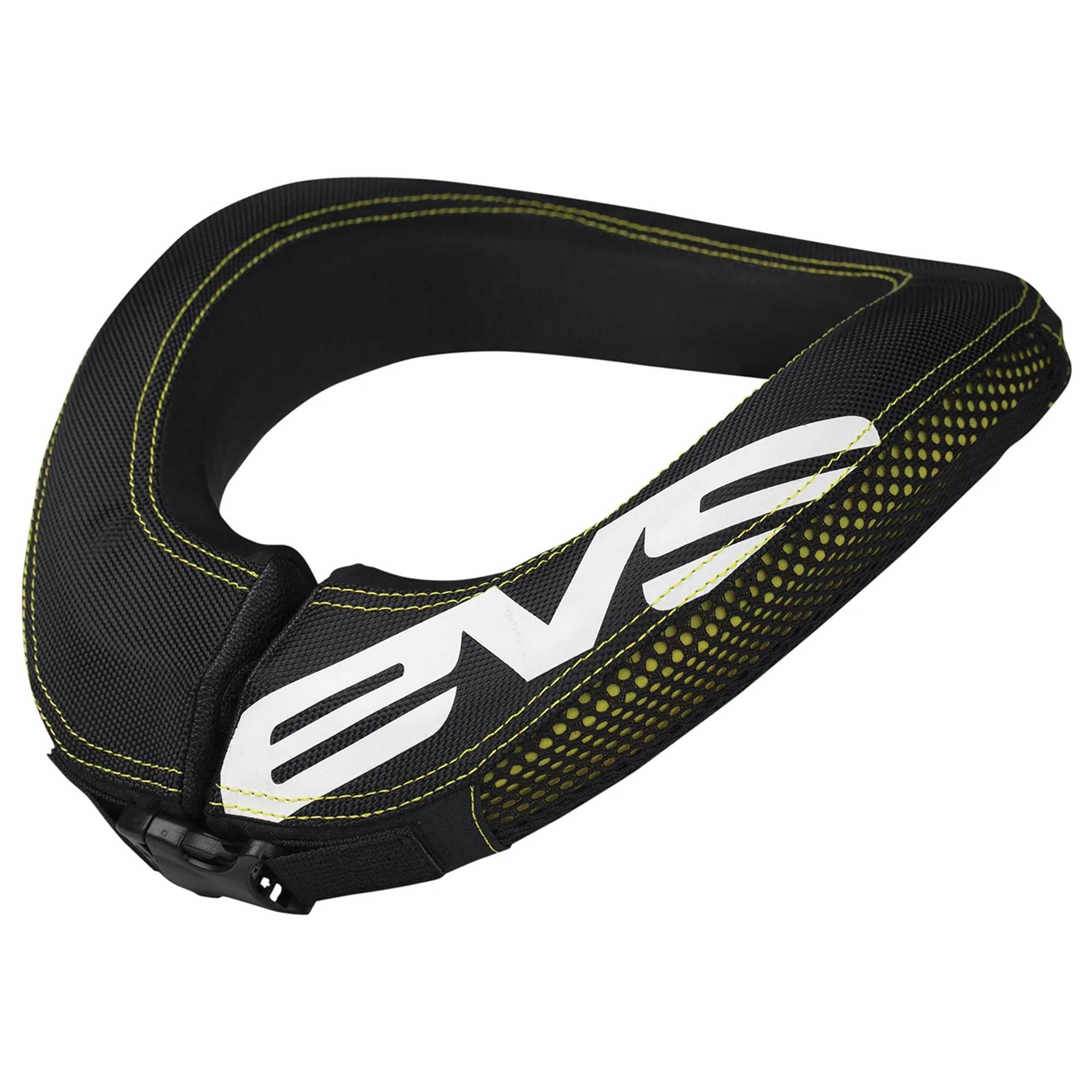 EVS (MX25) Youth Armour - Neck Collar R2 Race (Black/Fluo Yellow)