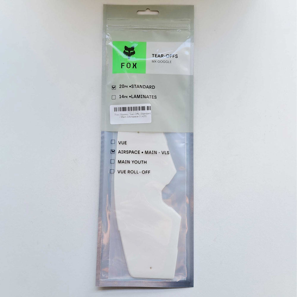 Fox (Spares) Tear-Offs (Standard)