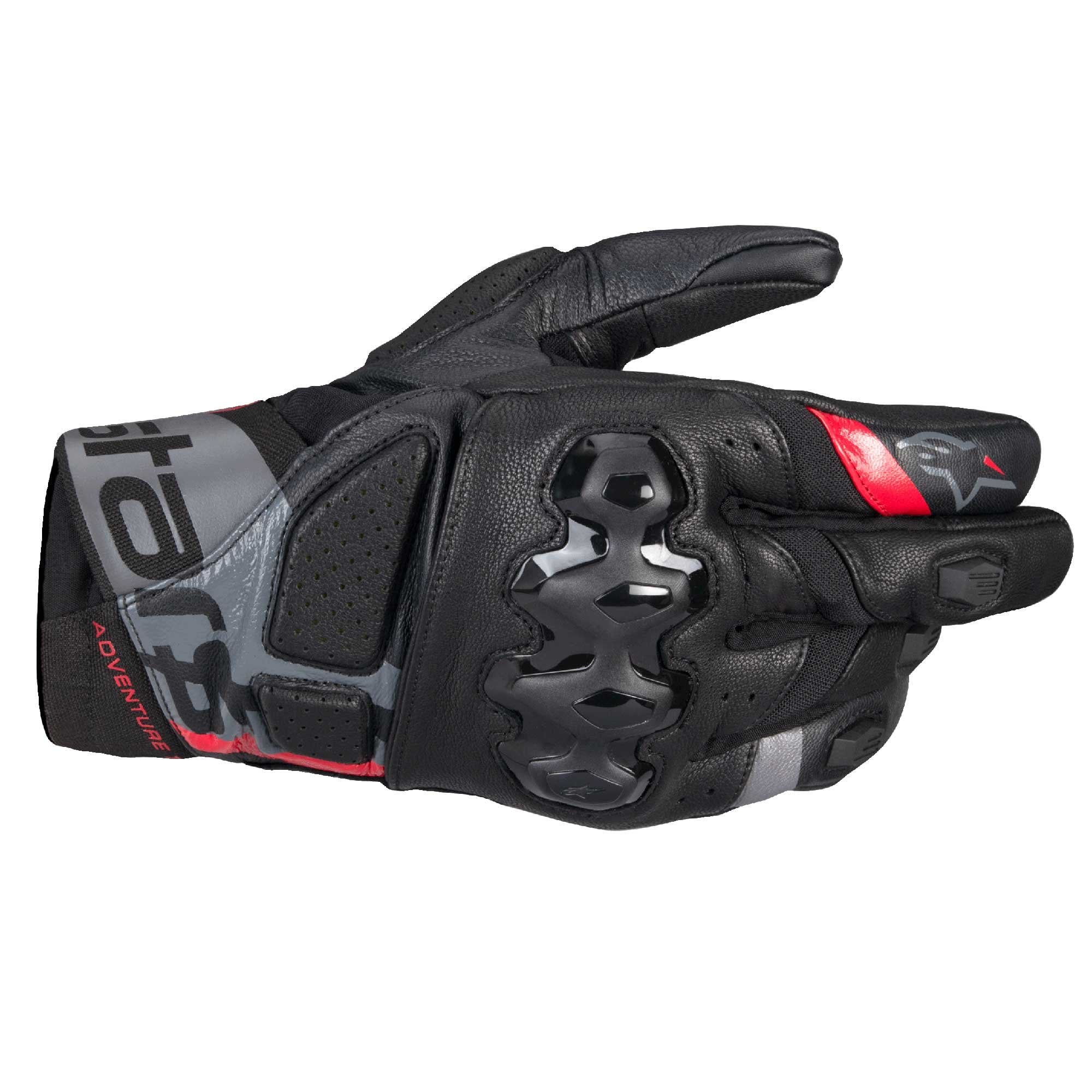 Alpinestars Belize V3 Drystar WP Motorcycle Short Cuff Gloves (Black)