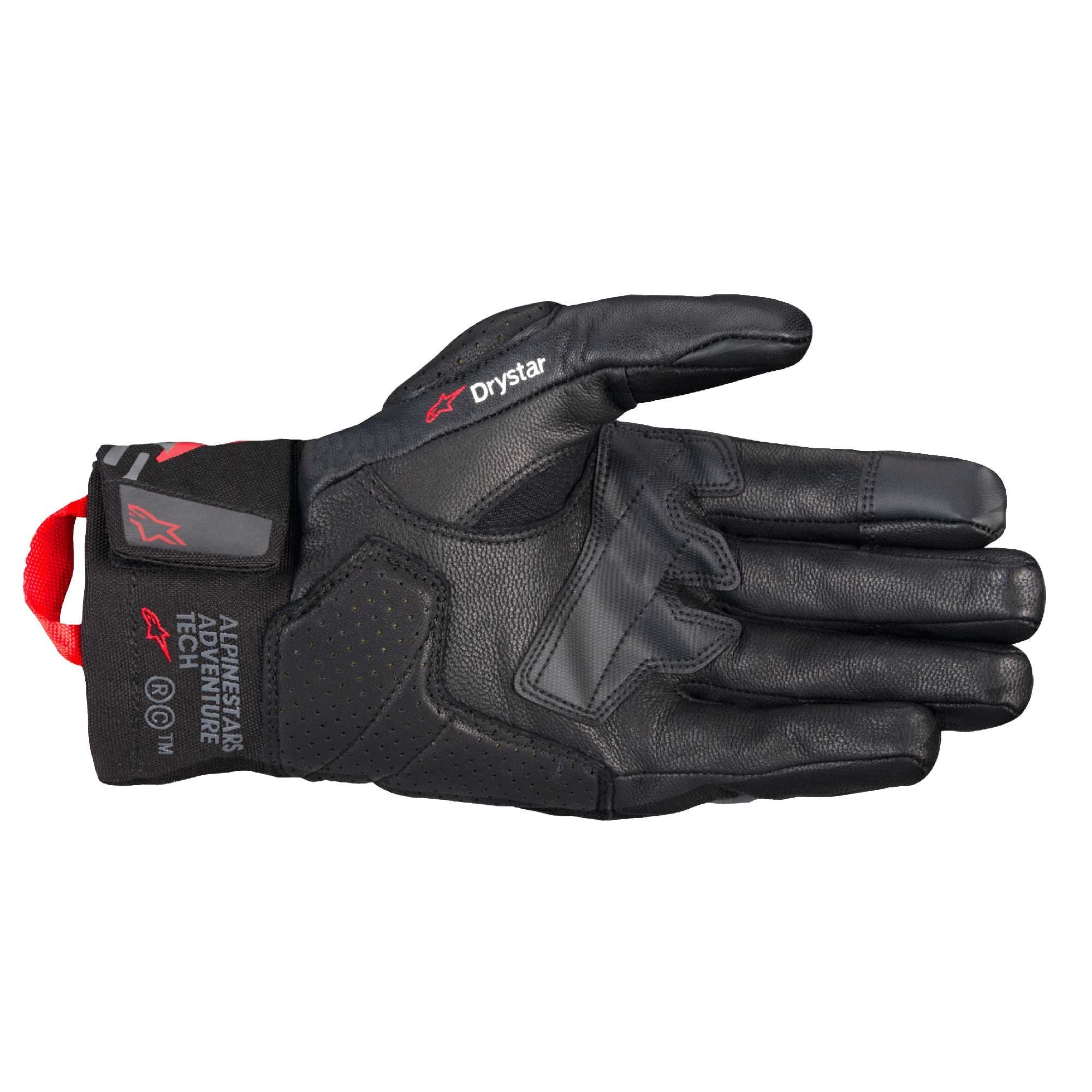 Alpinestars Belize V3 Drystar WP Motorcycle Short Cuff Gloves (Black)