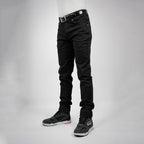 Bull-It Trojan (AA) SLIM Jeans (Black) - Short Leg